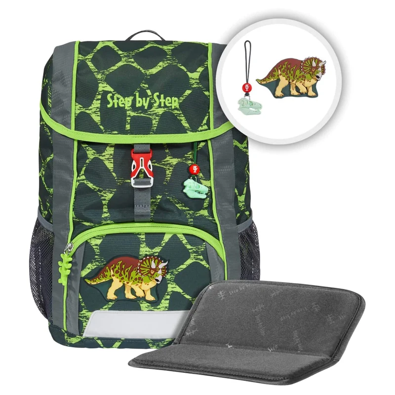Step by Step KID - Rucksack-Set 3tlg. 35 cm (Dino Tres)