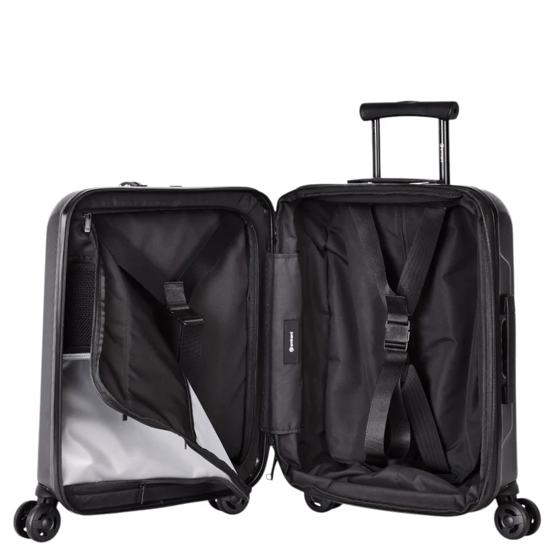 Eminent KAPSTADT BUSINESS PREMIUM - 4-Rollen-Kabinentrolley 55 cm erw. (schwarz)