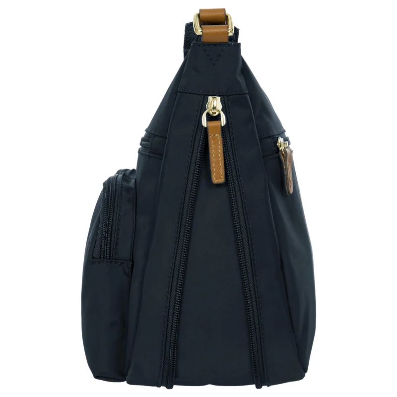 Brics X-Bag Shopper M - Schultertasche 34 cm (ocean blue)