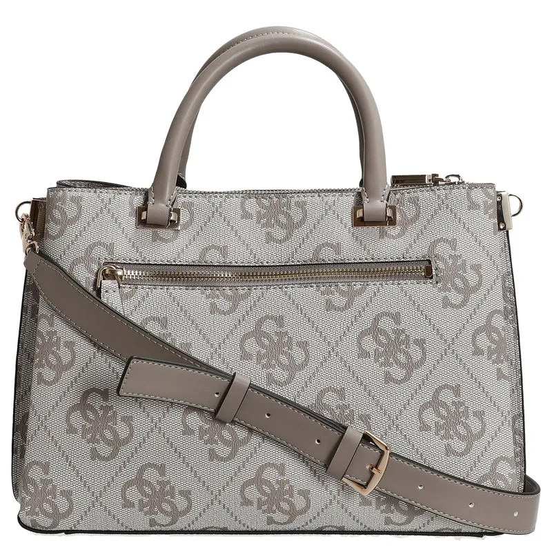 Guess Erenia Girlfriend - Henkeltasche (dark taupe logo)