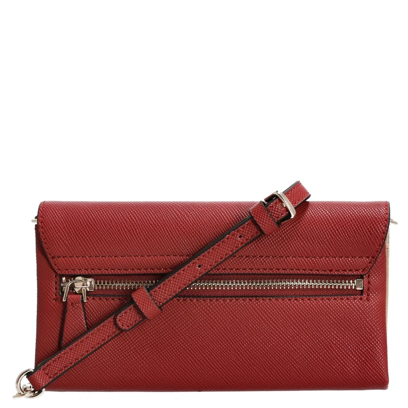 Guess Noelle II Xbody Flap - Umhängetasche 21 cm (garmet)