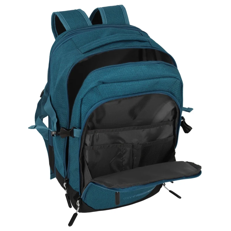 Travelite Kick Off - Cabin Rucksack 40 cm, 20 l (petrol)
