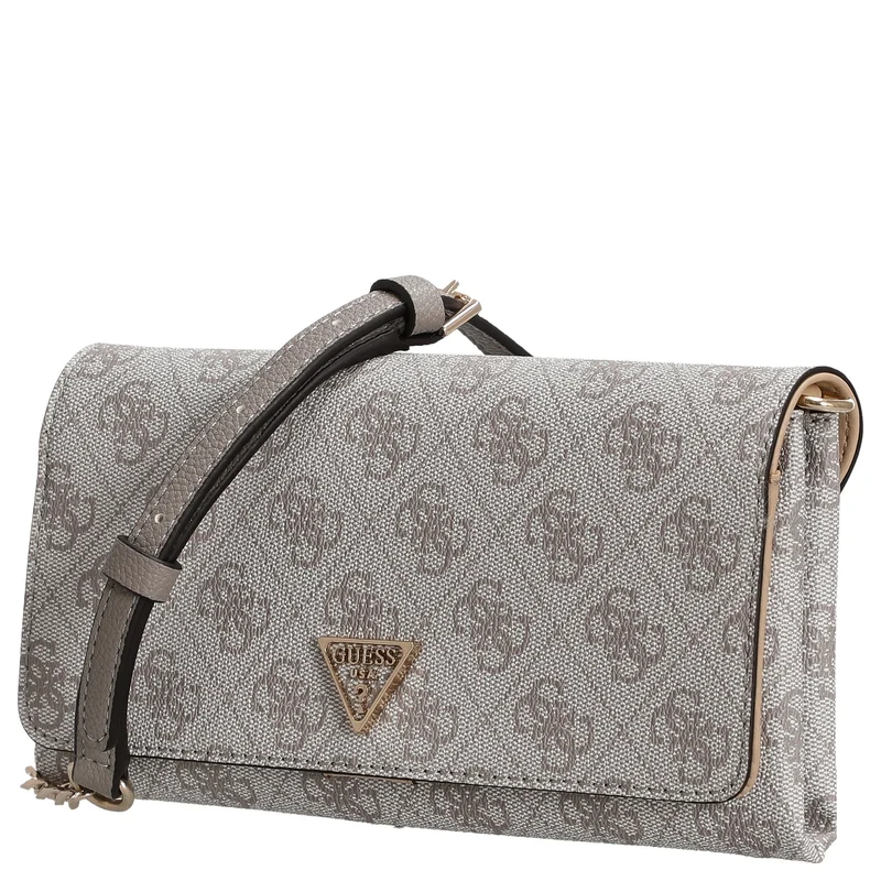 Guess Noelle II Xbody - Clutch 21 cm (dark taupe logo)