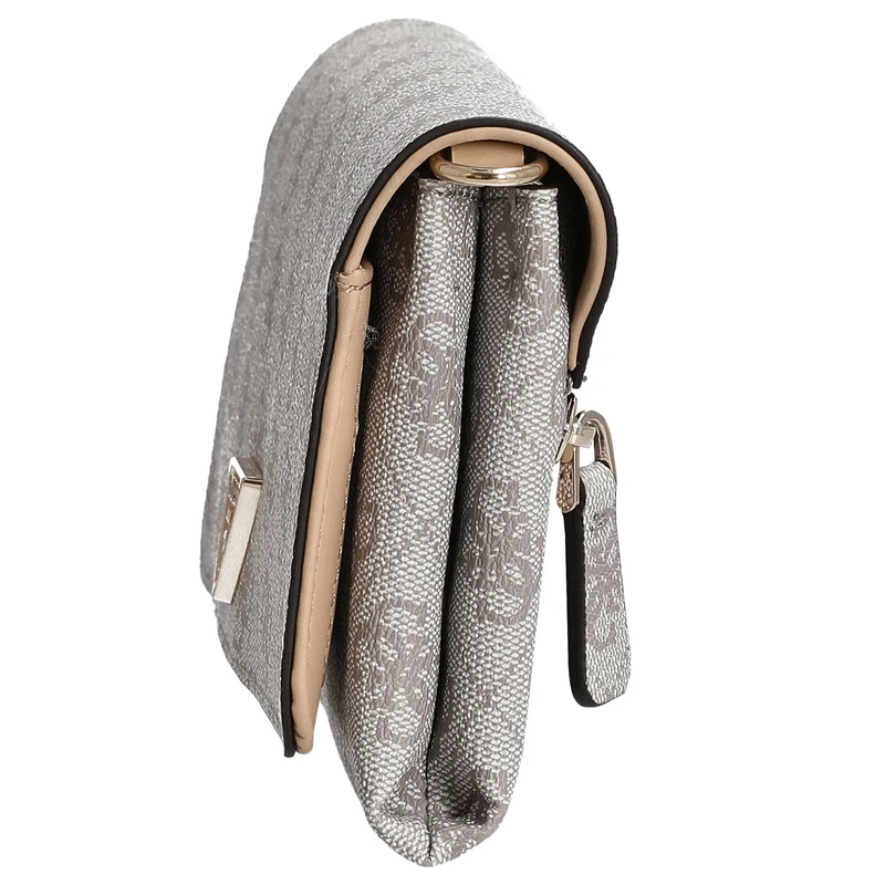 Guess Noelle II Xbody - Clutch 21 cm (dark taupe logo)