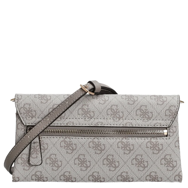 Guess Noelle II Xbody - Clutch 21 cm (dark taupe logo)