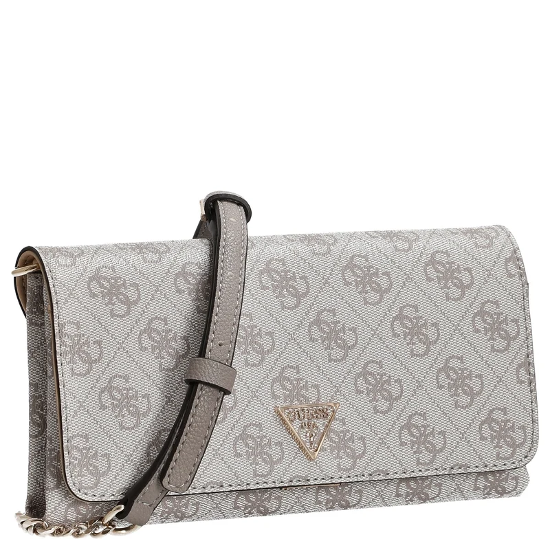 Guess Noelle II Xbody - Clutch 21 cm (dark taupe logo)