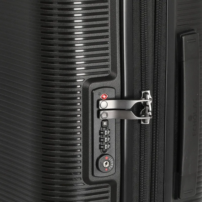 Echolac Forza - 4 Rollen - Kabinentrolley 55 cm erw. (nero)