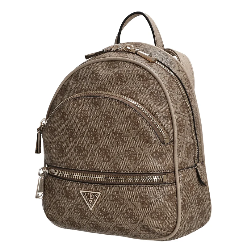 Guess Manhattan II - Rucksack 26 cm (latte logo)