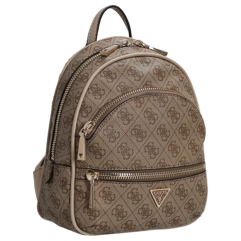 Guess Manhattan II - Rucksack 26 cm (latte logo)