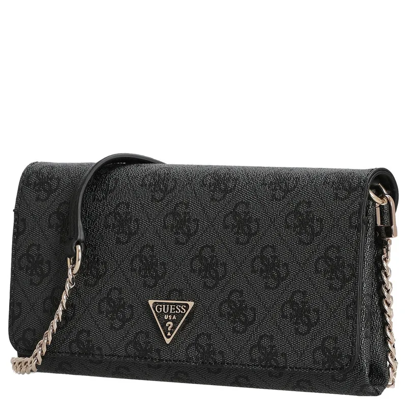 Guess Noelle II Xbody - Clutch 21 cm (coal logo)