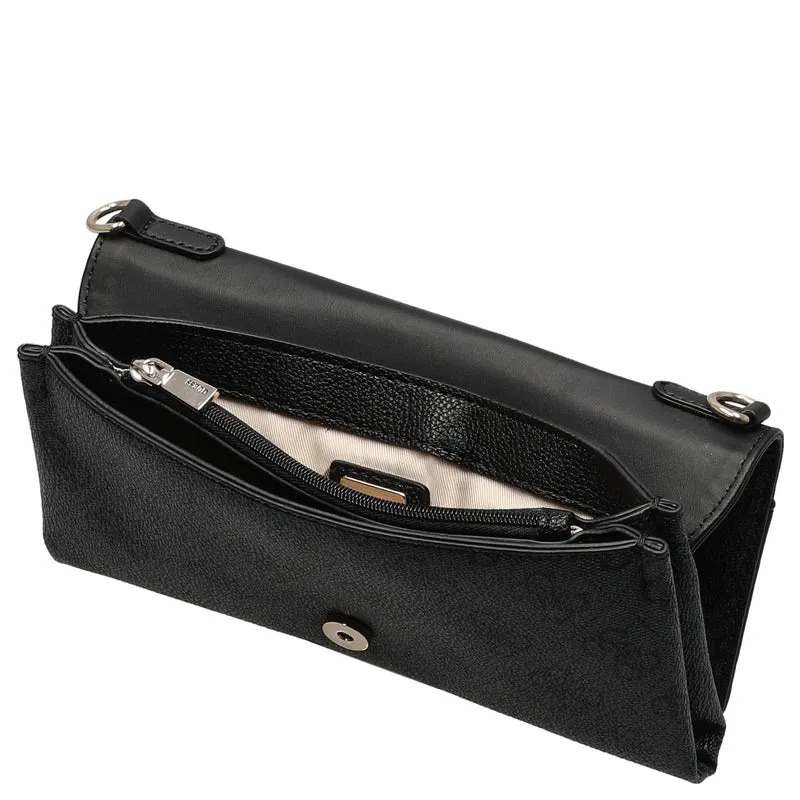 Guess Noelle II Xbody - Clutch 21 cm (coal logo)