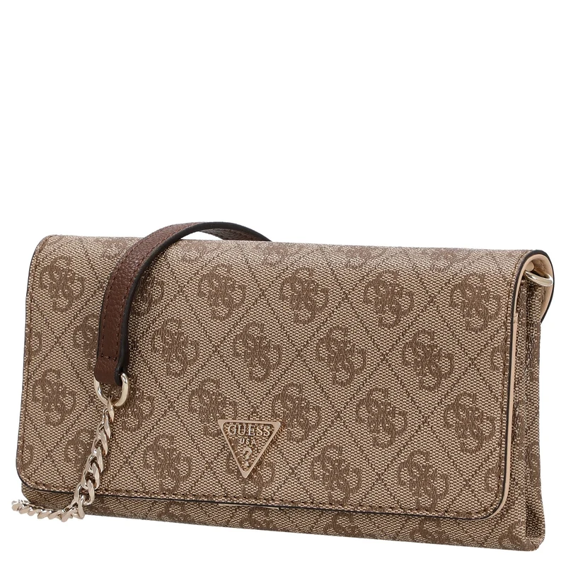 Guess Noelle II Xbody - Clutch 21 cm (latte logo/brown)