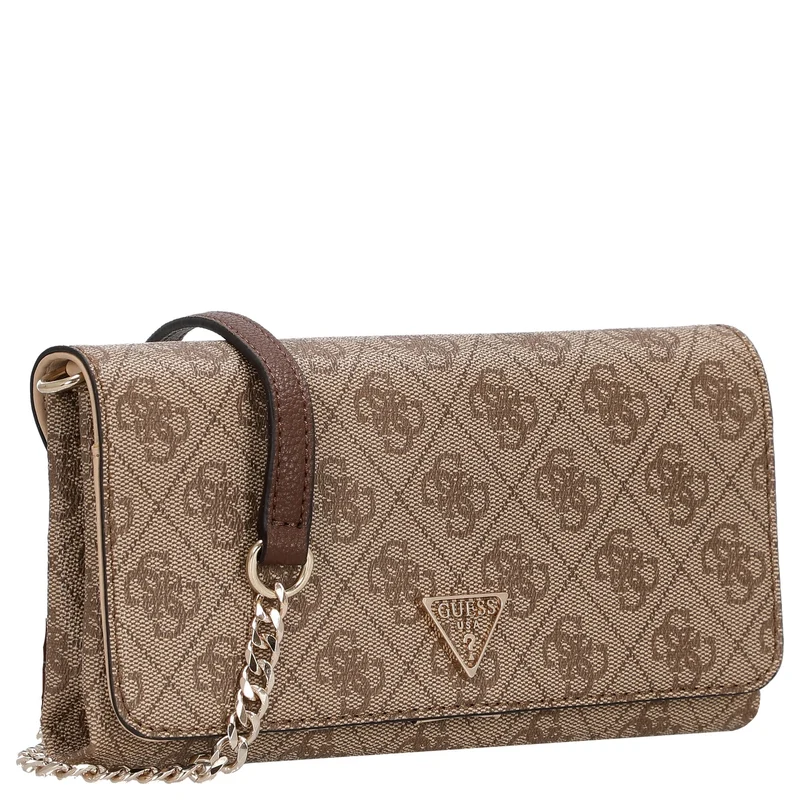 Guess Noelle II Xbody - Clutch 21 cm (latte logo/brown)