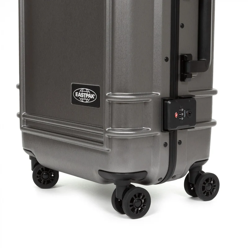 Eastpak selection Resist'r Case - 4-Rollen-Kabinentrolley S 55 cm (brushed metal)