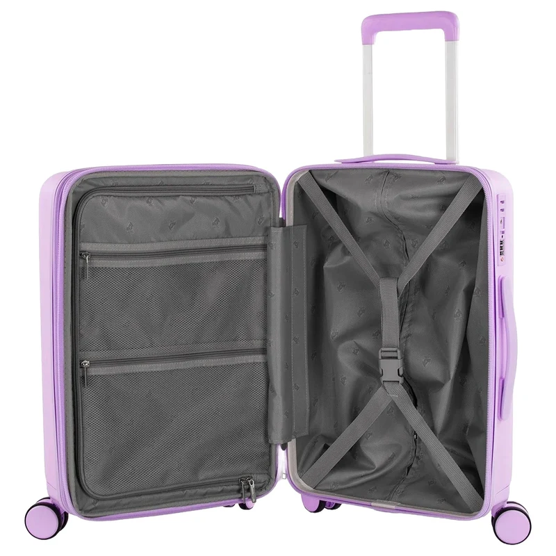 Heys Pastel - 4-Rollen-Kabinentrolley S 53 cm erw. (lavender)