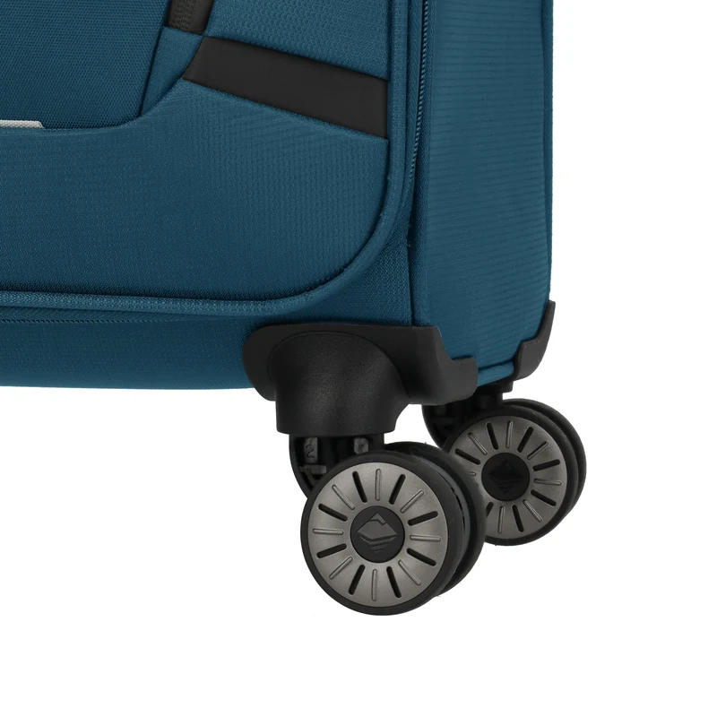 Travelite Jetpack Max - 4-Rollen-Trolley S 55 cm (petrol)