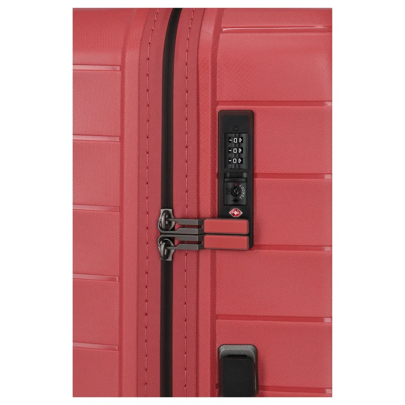 Travelite Mooby - 4-Rollen-Trolley L 77 cm (rot)