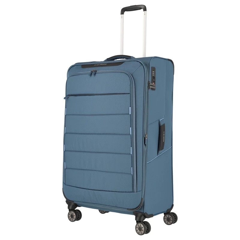Travelite Skaii - 4-Rollen-Trolley L 78 cm erw. (panoramablau)