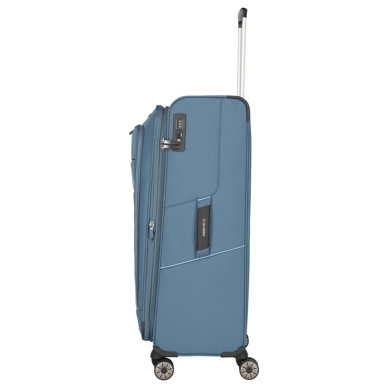 Travelite Skaii - 4-Rollen-Trolley L 78 cm erw. (panoramablau)