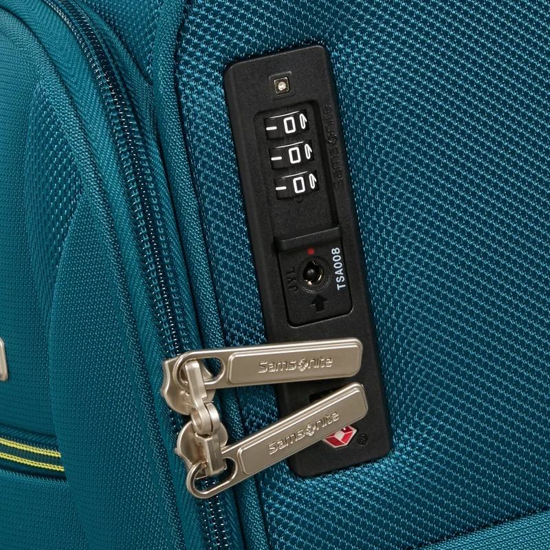 Samsonite Base Breeze Upright Underseater - 2-Rollen-Kabinentrolley 45 cm (petrol blue)