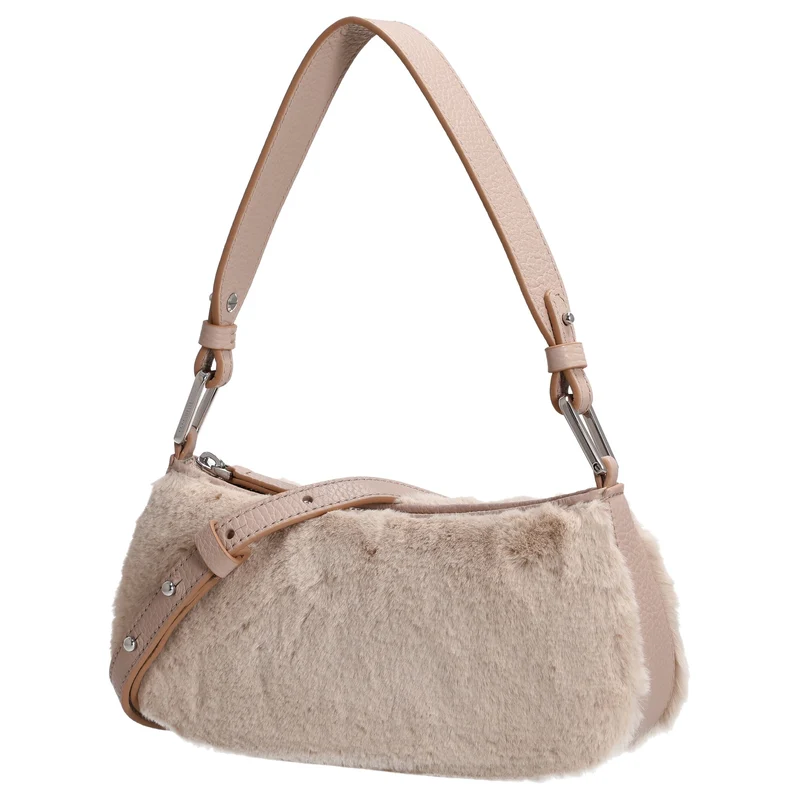 Coccinelle Merveille - Schultertasche 23 cm (natural/rosette)