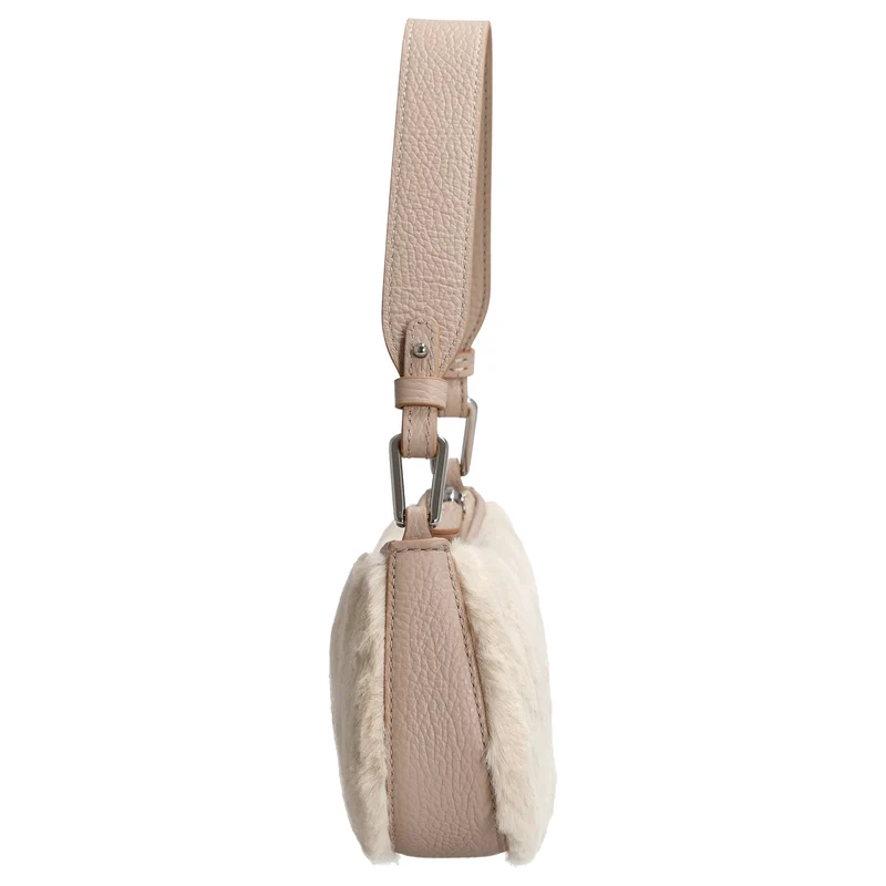 Coccinelle Merveille - Schultertasche 23 cm (natural/rosette)