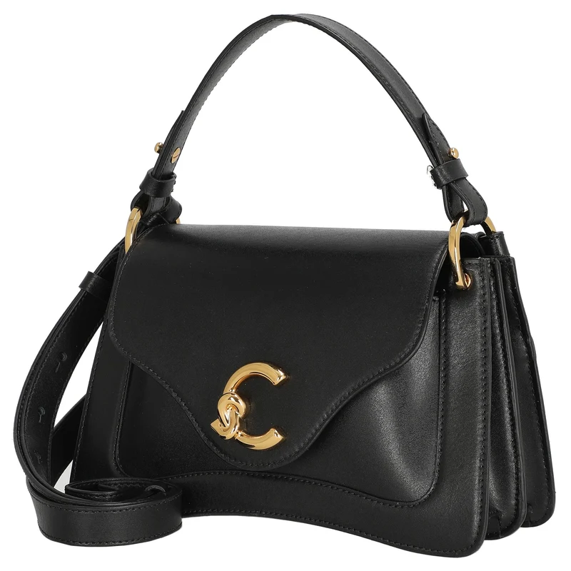 Coccinelle C-Me Calf - Henkeltasche 23.5 cm (schwarz)