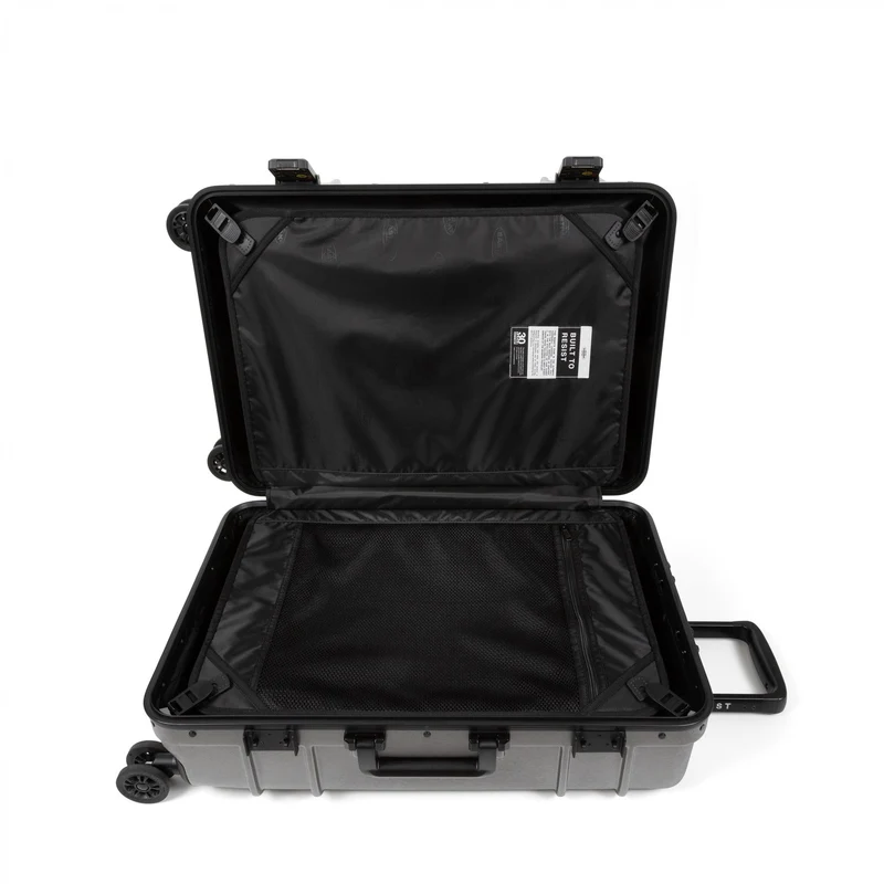 Eastpak selection Resist'r Case - 4-Rollen-Trolley M 68.5 cm (brushed metal)