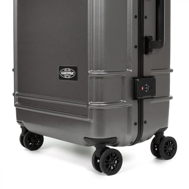 Eastpak selection Resist'r Case - 4-Rollen-Trolley M 68.5 cm (brushed metal)