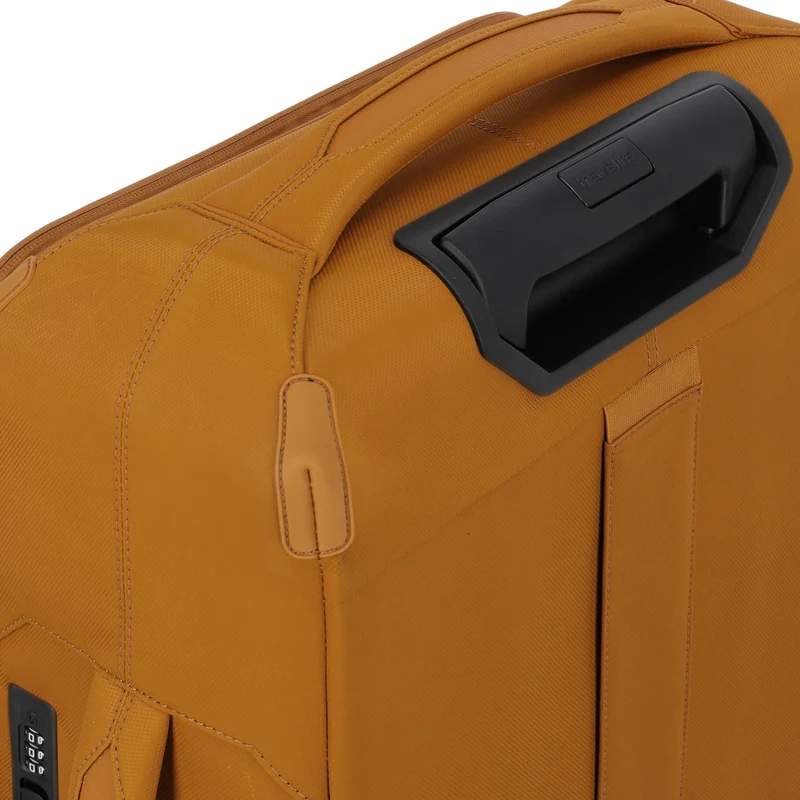 Travelite Priima - 4-Rollen-Trolley M 68 cm (curry)