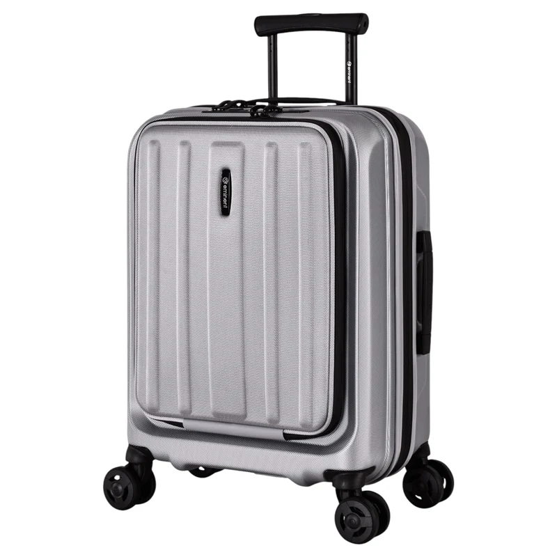 Eminent KAPSTADT BUSINESS PREMIUM - 4-Rollen-Kabinentrolley 55 cm erw. (silber)