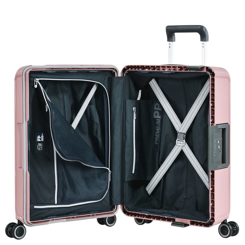 Eminent VERTICA - 4-Rollen-Kabinentrolley 55 cm (rosa)