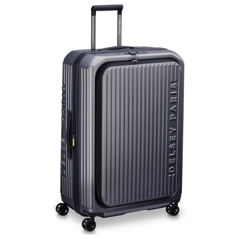 Delsey Paris Securitime - 4-Rollen-Trolley L 77 cm erw. (anthrazit)