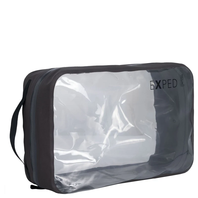 Exped Organizer Cube Clear 12 - Packsack 36 cm (charcoal)