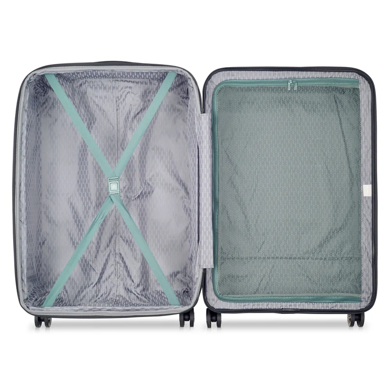 Delsey Paris Air Armour - 4-Rollen-Trolley L 77 cm erw. (grün)