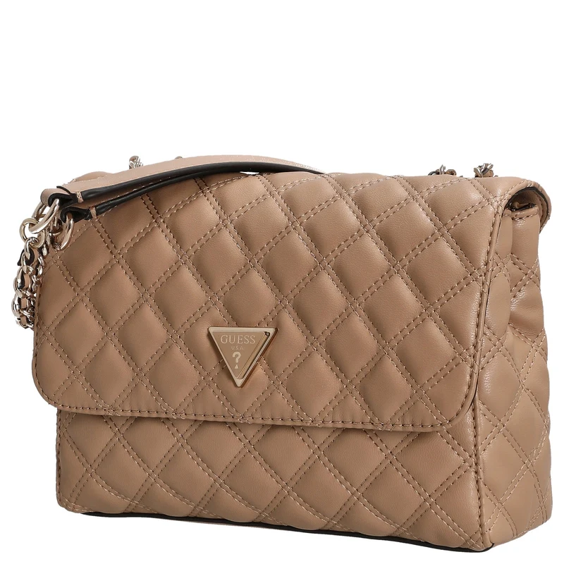 Guess Giully II 2 Compartment Convertible - Umhängetasche 23 cm (beige)