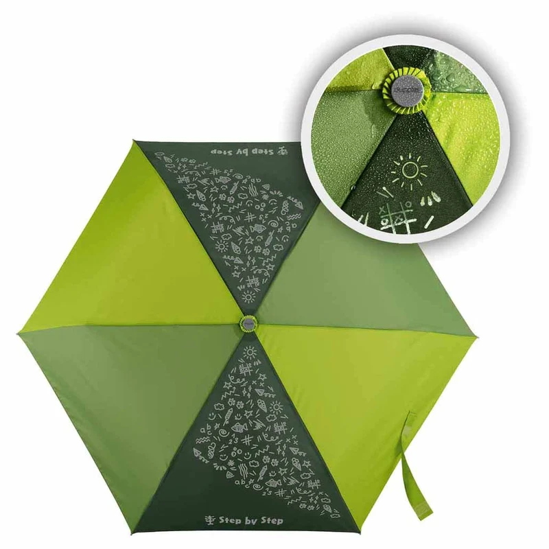 Step by Step Zubehör - Regenschirm Magic Rain EFFECT (Green)