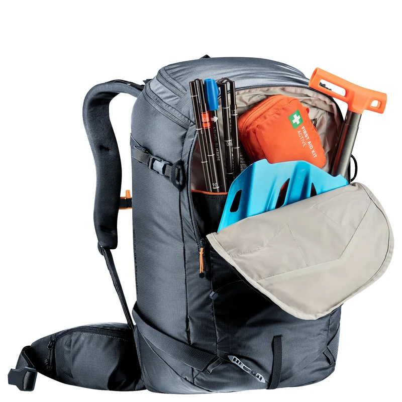Deuter Freerider Pro 30+10 SL - Skirucksack 54 cm (black)