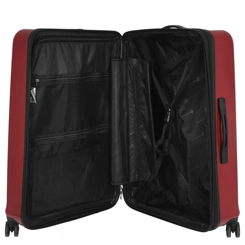 CHECK.IN London 2.0 - 4-Rollen-Trolley 75 cm (beere)