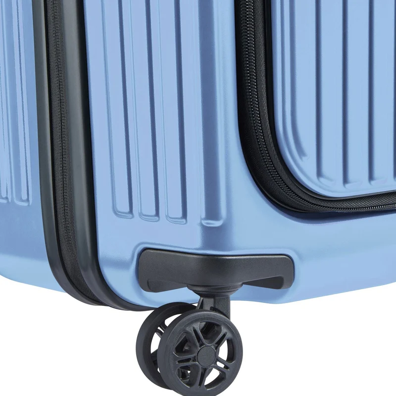 Delsey Paris Securitime - 4-Rollen-Trolley L 77 cm erw. (lavendelblau)