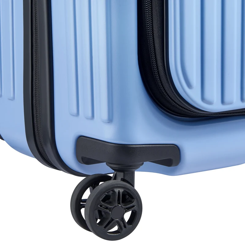 Delsey Paris Securitime - 4-Rollen-Trolley M 66 cm erw. (lavendelblau)