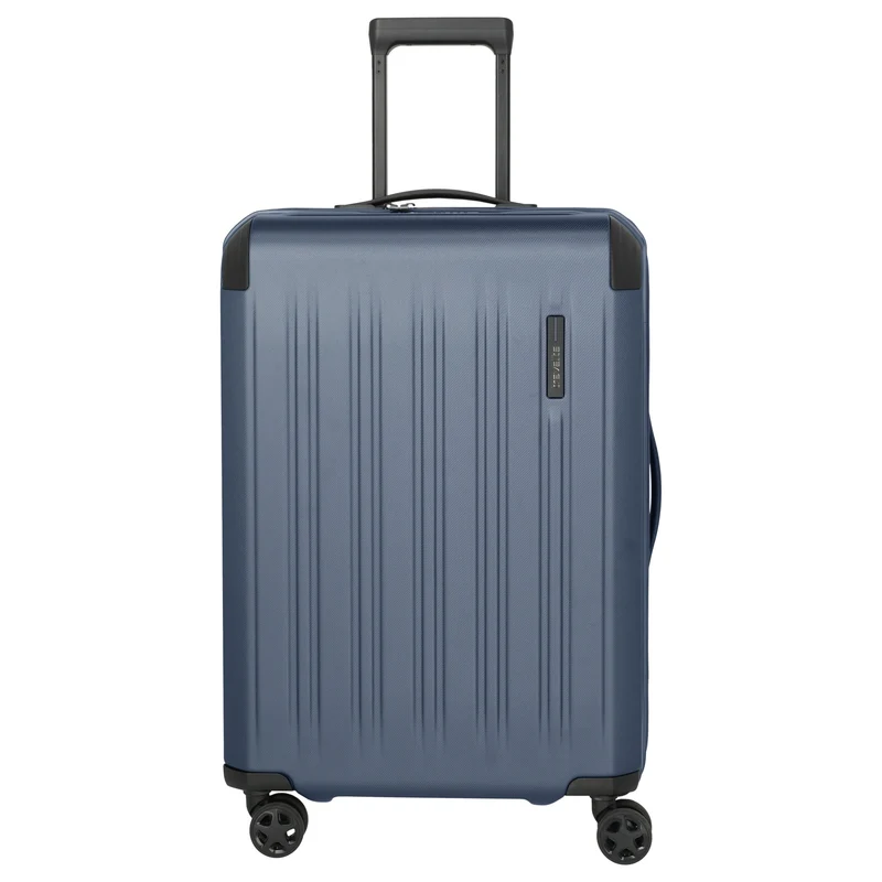 Travelite Dynamiic - 4-Rollen-Trolley M 66 cm erw. (denimblue)