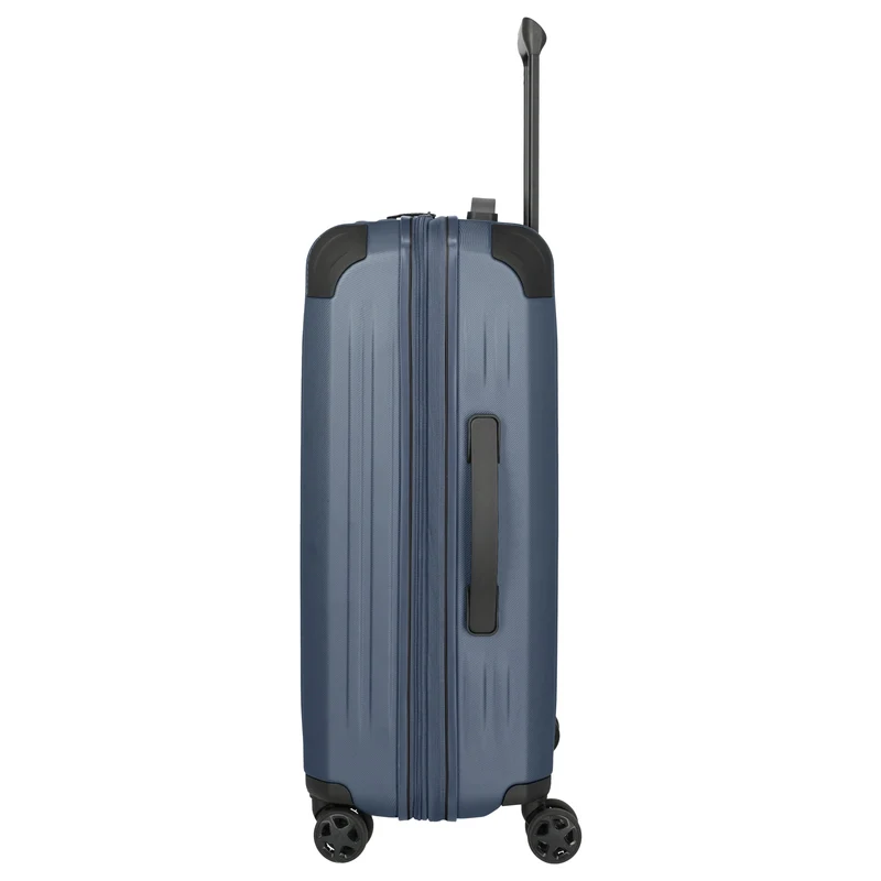 Travelite Dynamiic - 4-Rollen-Trolley M 66 cm erw. (denimblue)