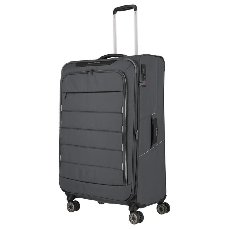Travelite Skaii - 4-Rollen-Trolley L 78 cm erw. (gipfelgrau)