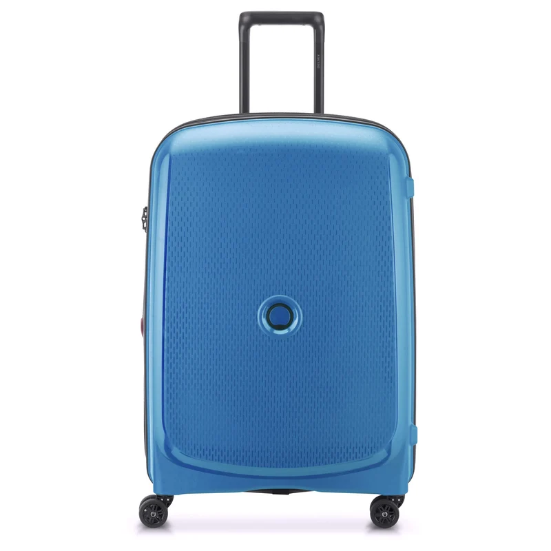 Delsey Paris Belmont Plus - 4-Rollen-Trolley 71 cm erw. (blau)