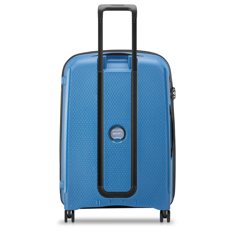 Delsey Paris Belmont Plus - 4-Rollen-Trolley 71 cm erw. (blau)