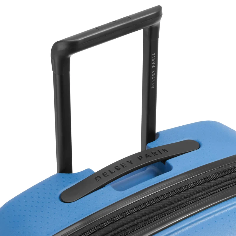 Delsey Paris Belmont Plus - 4-Rollen-Trolley 71 cm erw. (blau)