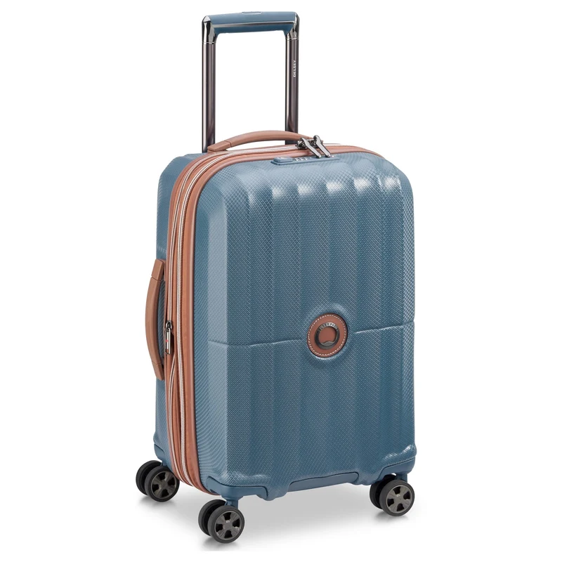 Delsey Paris Carrousel - 4-Rollen-Kabinentrolley 55 cm (meerblau)