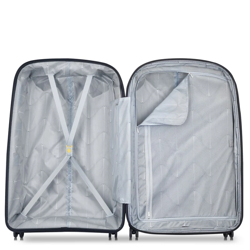 Delsey Paris Belmont Plus - 4-Rollen-Trolley 83 cm erw. (schwarz)