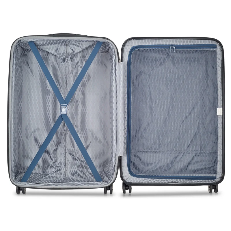 Delsey Paris Air Armour - 4-Rollen-Trolley L 77 cm erw. (nachtblau)